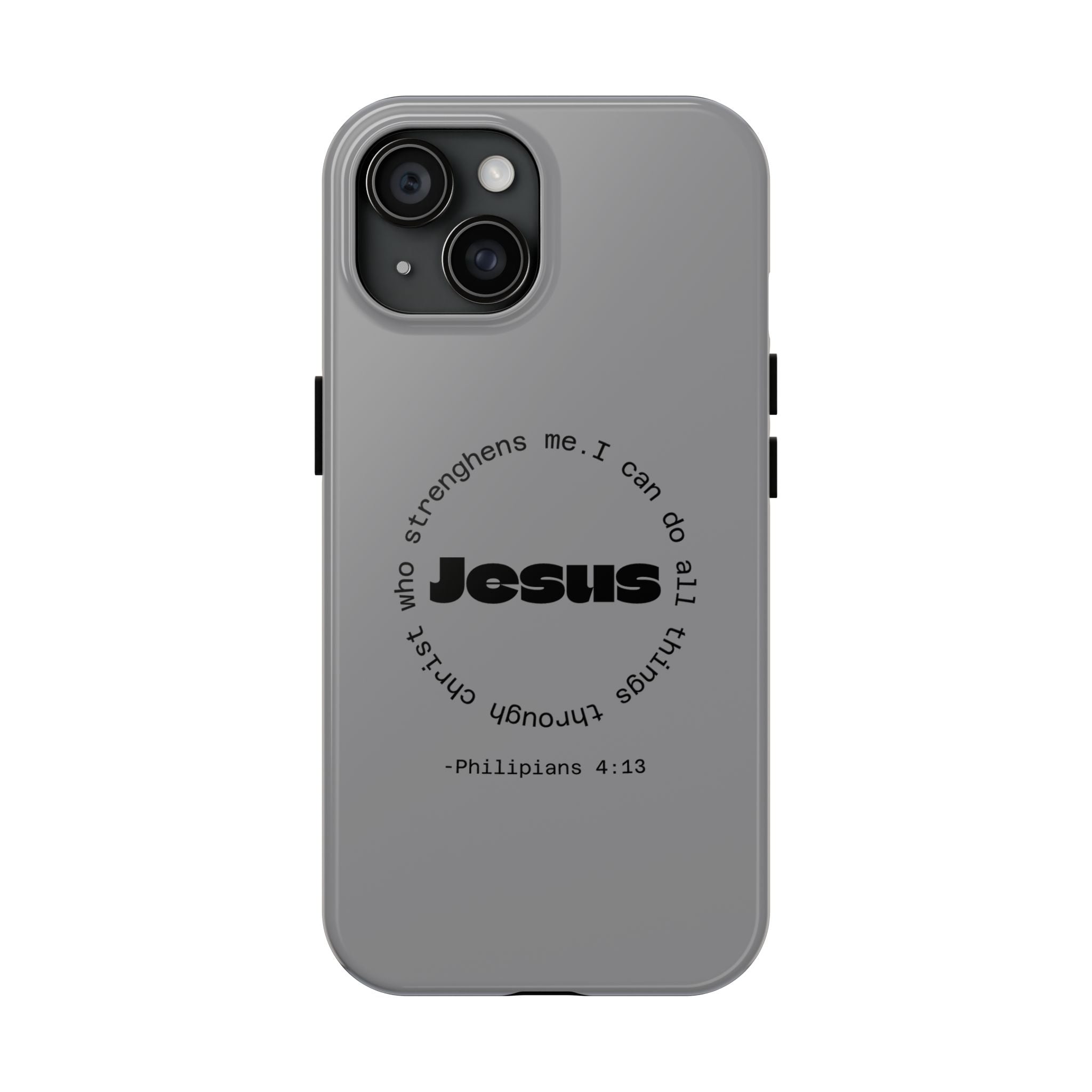 Inspirational Phone Case - Tough Jesus Design, Motivational Gift, Christian Accessories, Bible Verse Phone Cover, Faith-Based Phone [...]