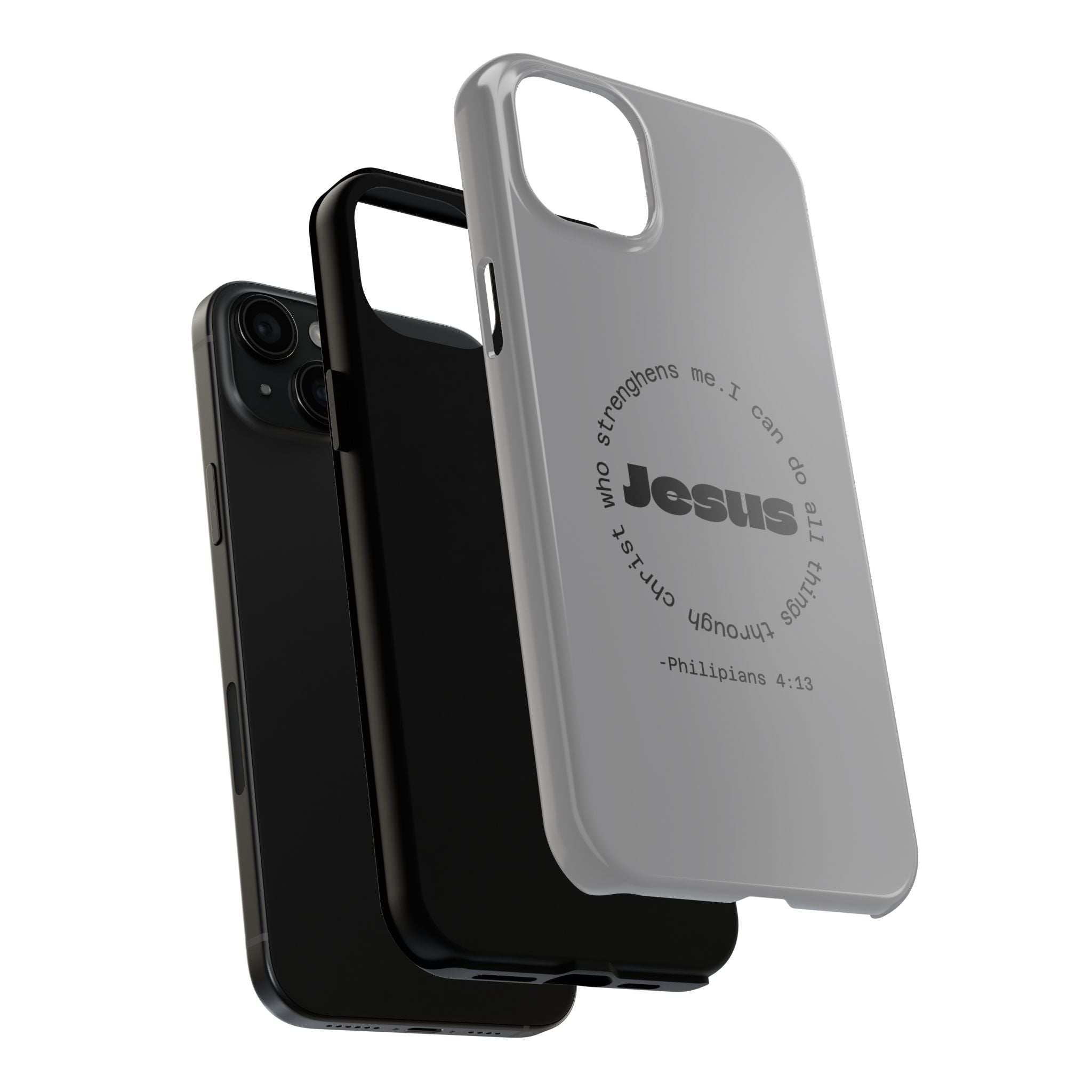 Inspirational Phone Case - Tough Jesus Design, Motivational Gift, Christian Accessories, Bible Verse Phone Cover, Faith-Based Phone [...]