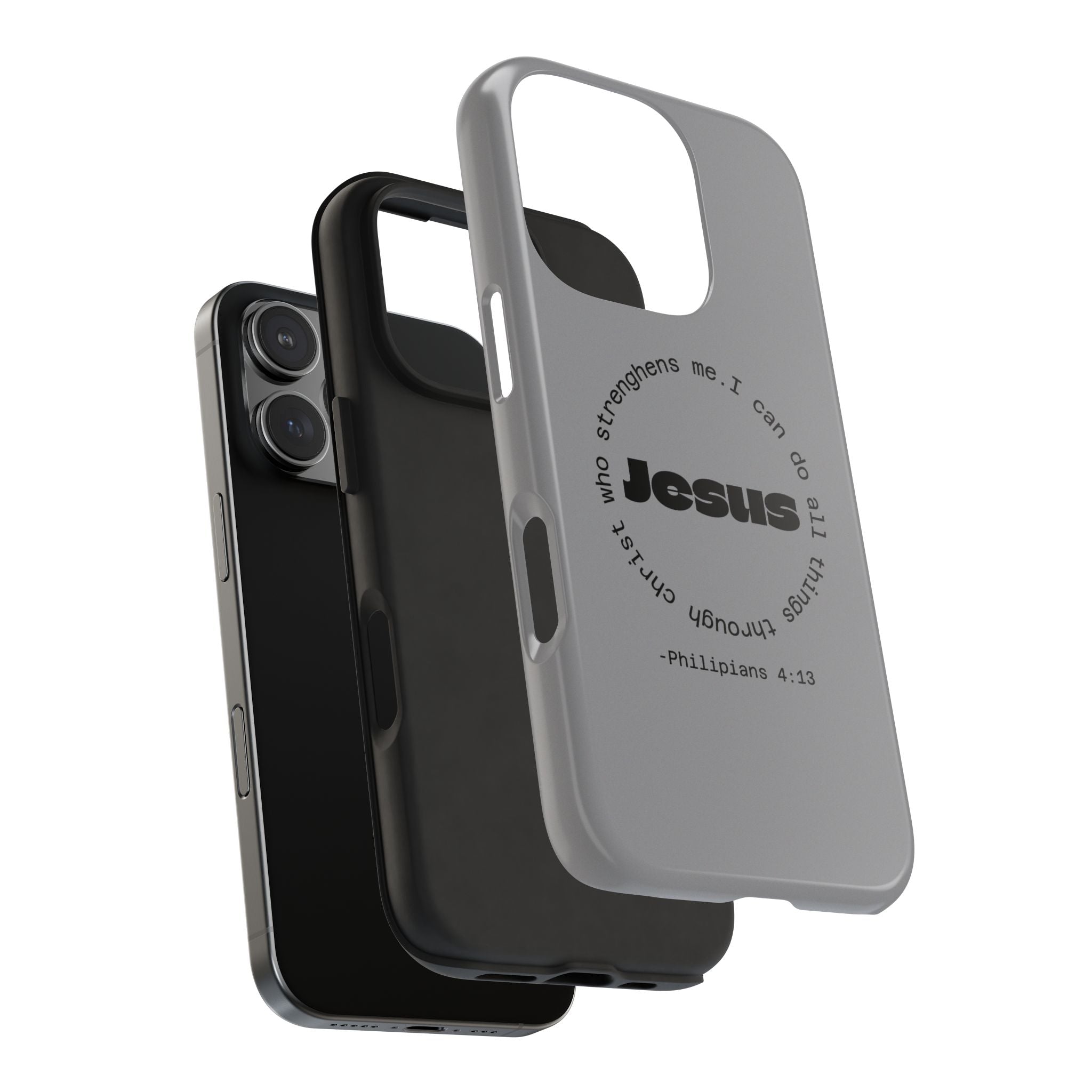 Inspirational Phone Case - Tough Jesus Design, Motivational Gift, Christian Accessories, Bible Verse Phone Cover, Faith-Based Phone [...]