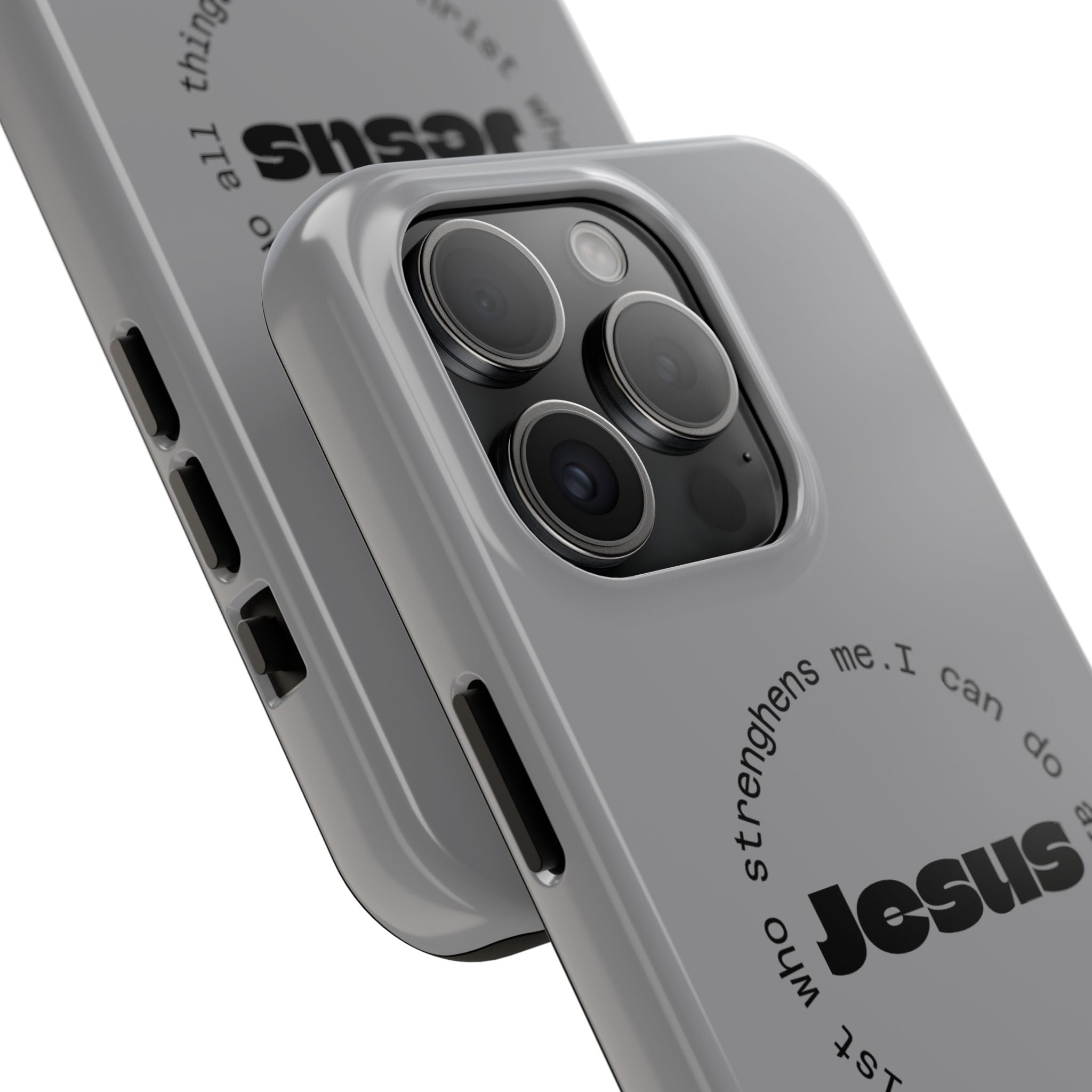 Inspirational Phone Case - Tough Jesus Design, Motivational Gift, Christian Accessories, Bible Verse Phone Cover, Faith-Based Phone [...]