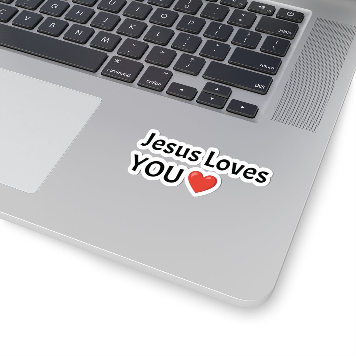 Jesus Loves You Kiss-Cut Stickers, Christian Stickers, Inspirational Decals, Laptop Stickers, Bible Verse Stickers, Gift for Friends