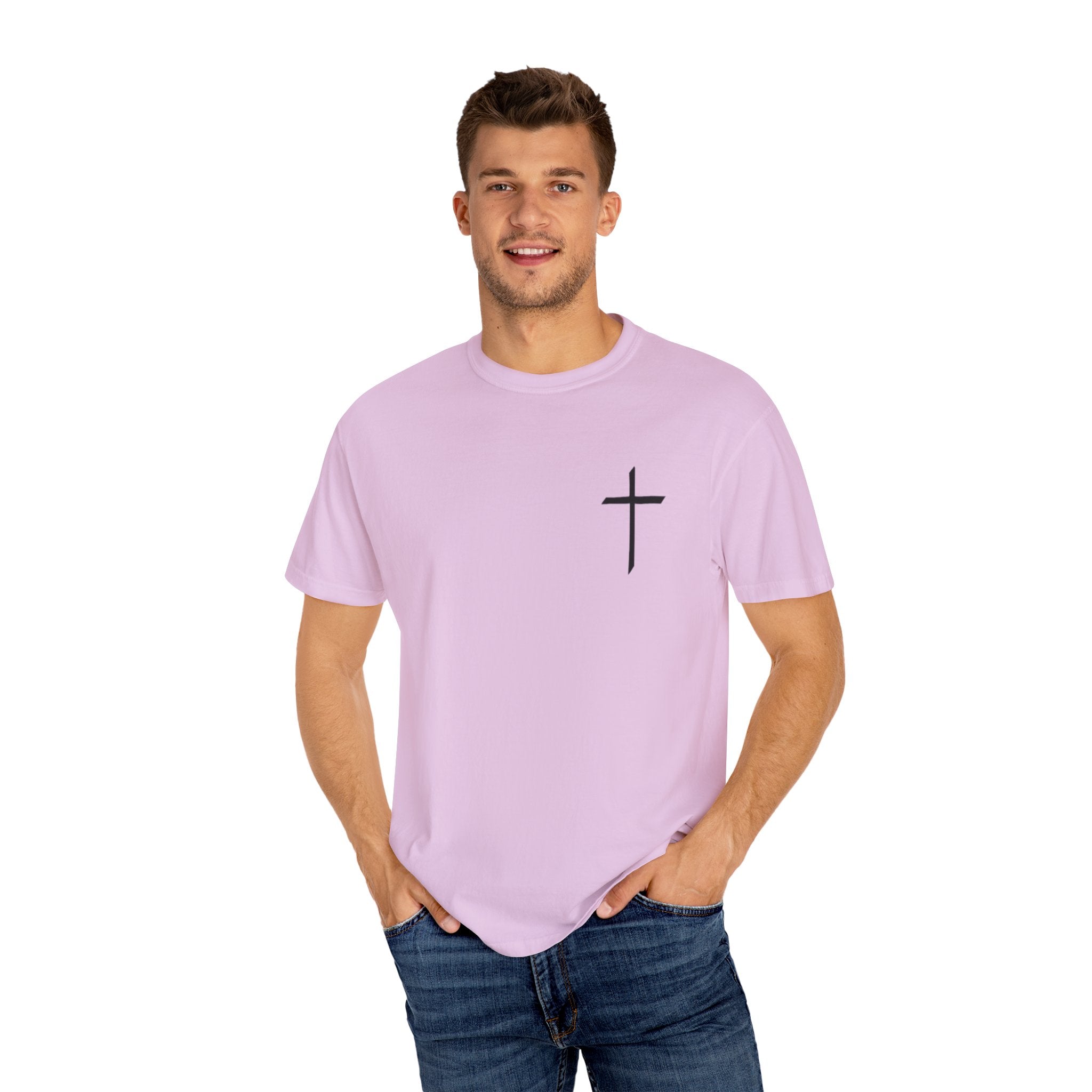 Faith-Inspired Unisex T-Shirt, Inspirational Christian Tee, Gift for Believers, Biblical Verse Shirt, Casual Everyday Wear