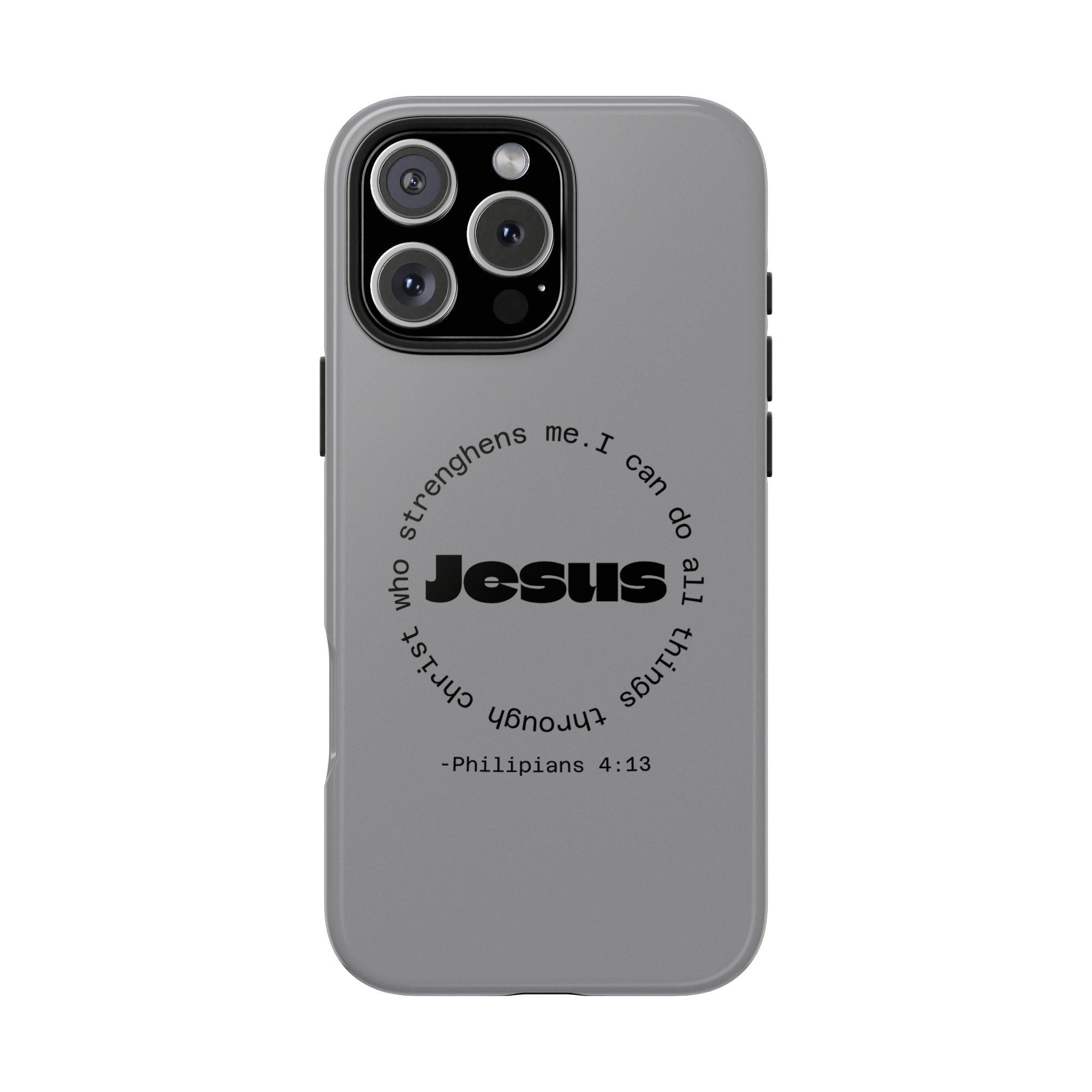 Inspirational Phone Case - Tough Jesus Design, Motivational Gift, Christian Accessories, Bible Verse Phone Cover, Faith-Based Phone [...]