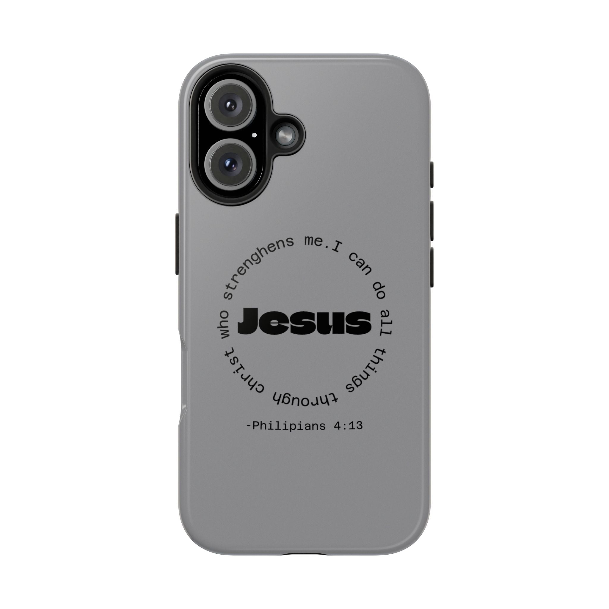 Inspirational Phone Case - Tough Jesus Design, Motivational Gift, Christian Accessories, Bible Verse Phone Cover, Faith-Based Phone [...]