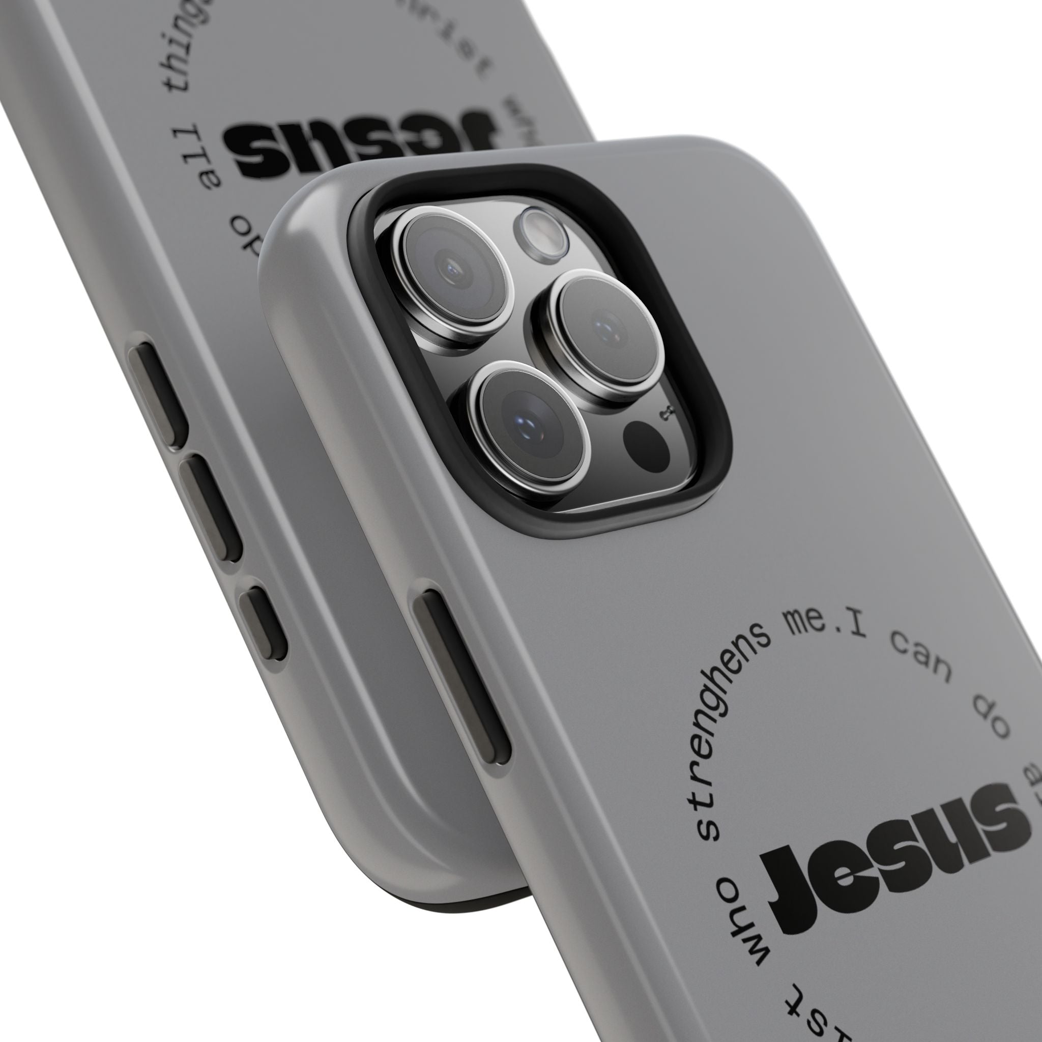 Inspirational Phone Case - Tough Jesus Design, Motivational Gift, Christian Accessories, Bible Verse Phone Cover, Faith-Based Phone [...]