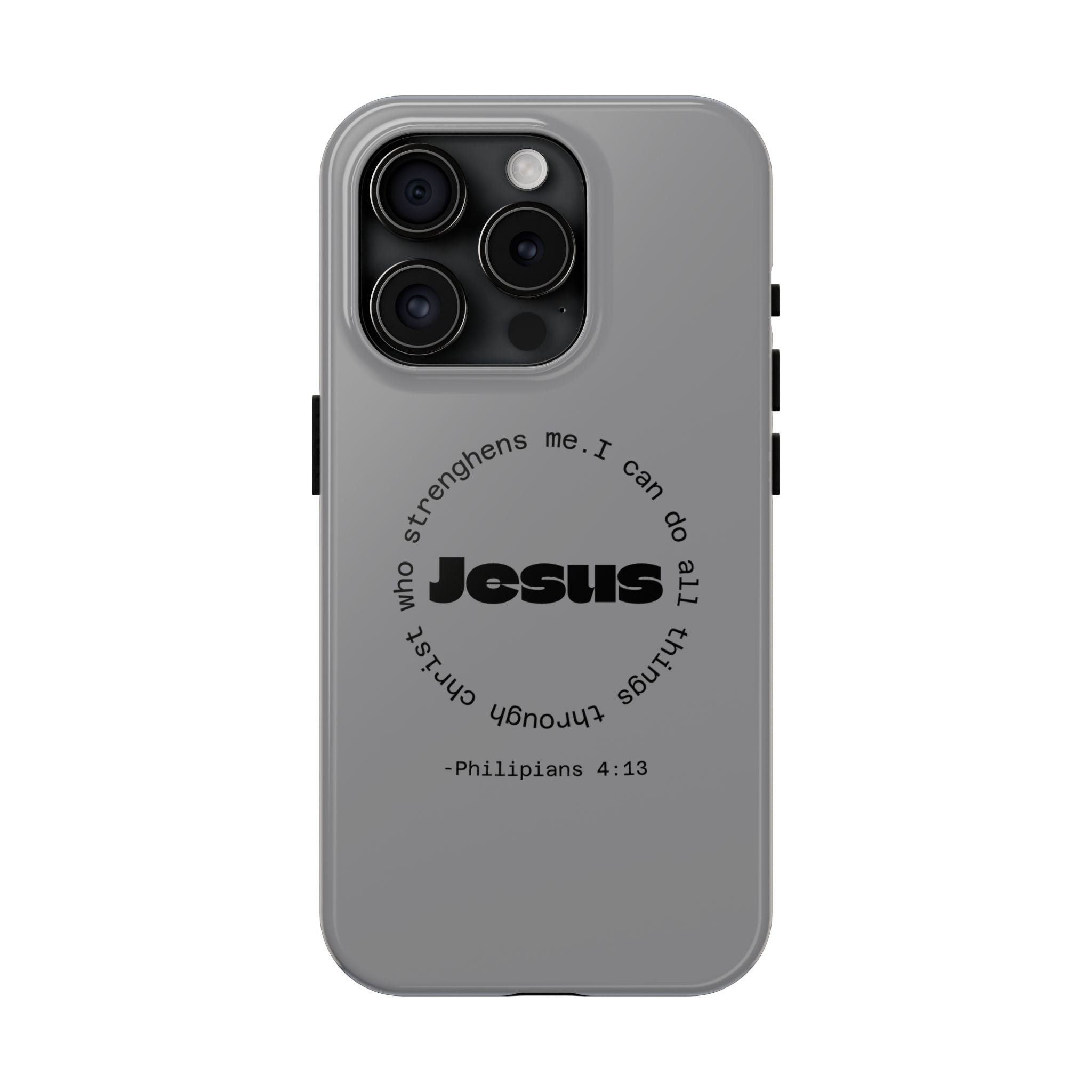 Inspirational Phone Case - Tough Jesus Design, Motivational Gift, Christian Accessories, Bible Verse Phone Cover, Faith-Based Phone [...]