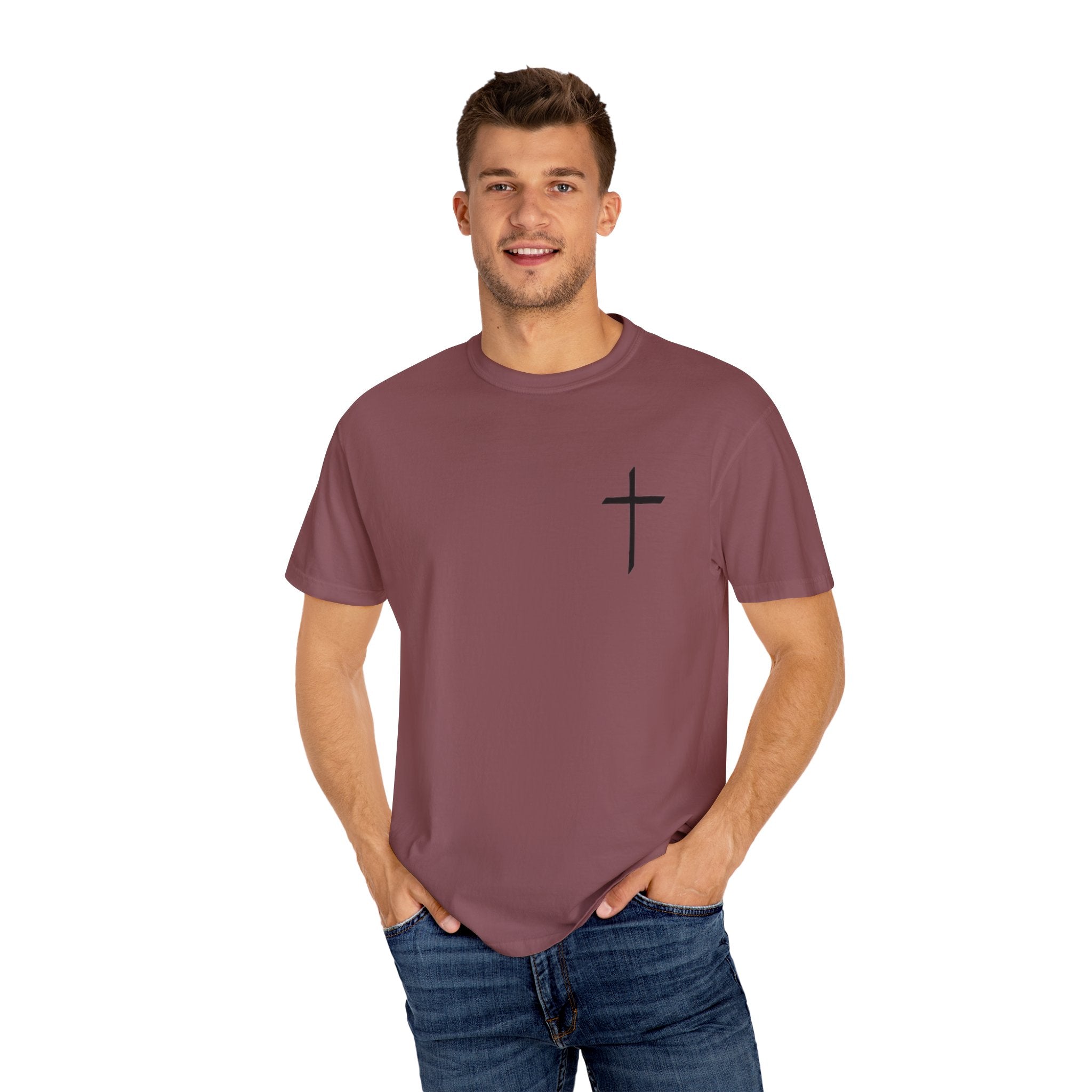 Faith-Inspired Unisex T-Shirt, Inspirational Christian Tee, Gift for Believers, Biblical Verse Shirt, Casual Everyday Wear