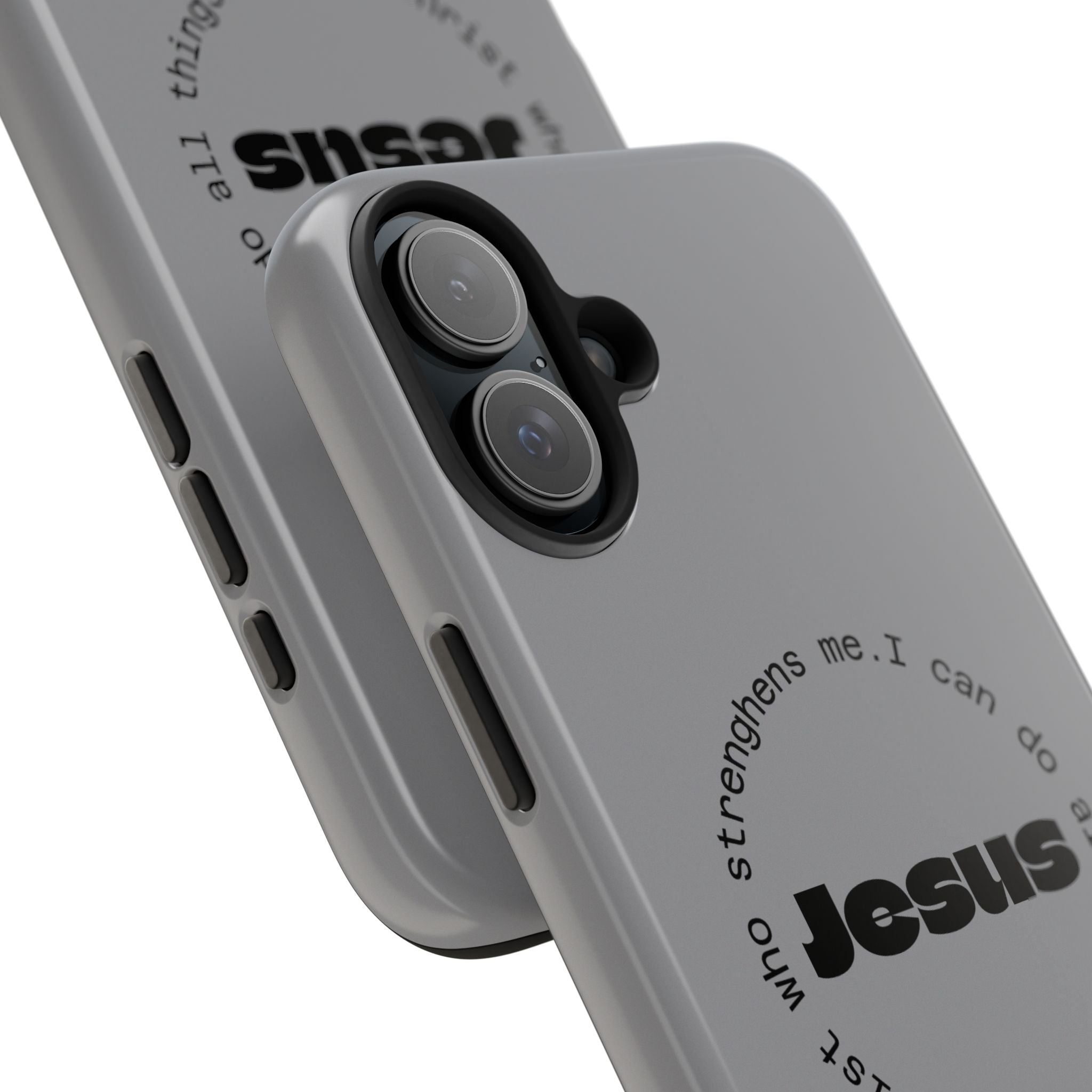 Inspirational Phone Case - Tough Jesus Design, Motivational Gift, Christian Accessories, Bible Verse Phone Cover, Faith-Based Phone [...]