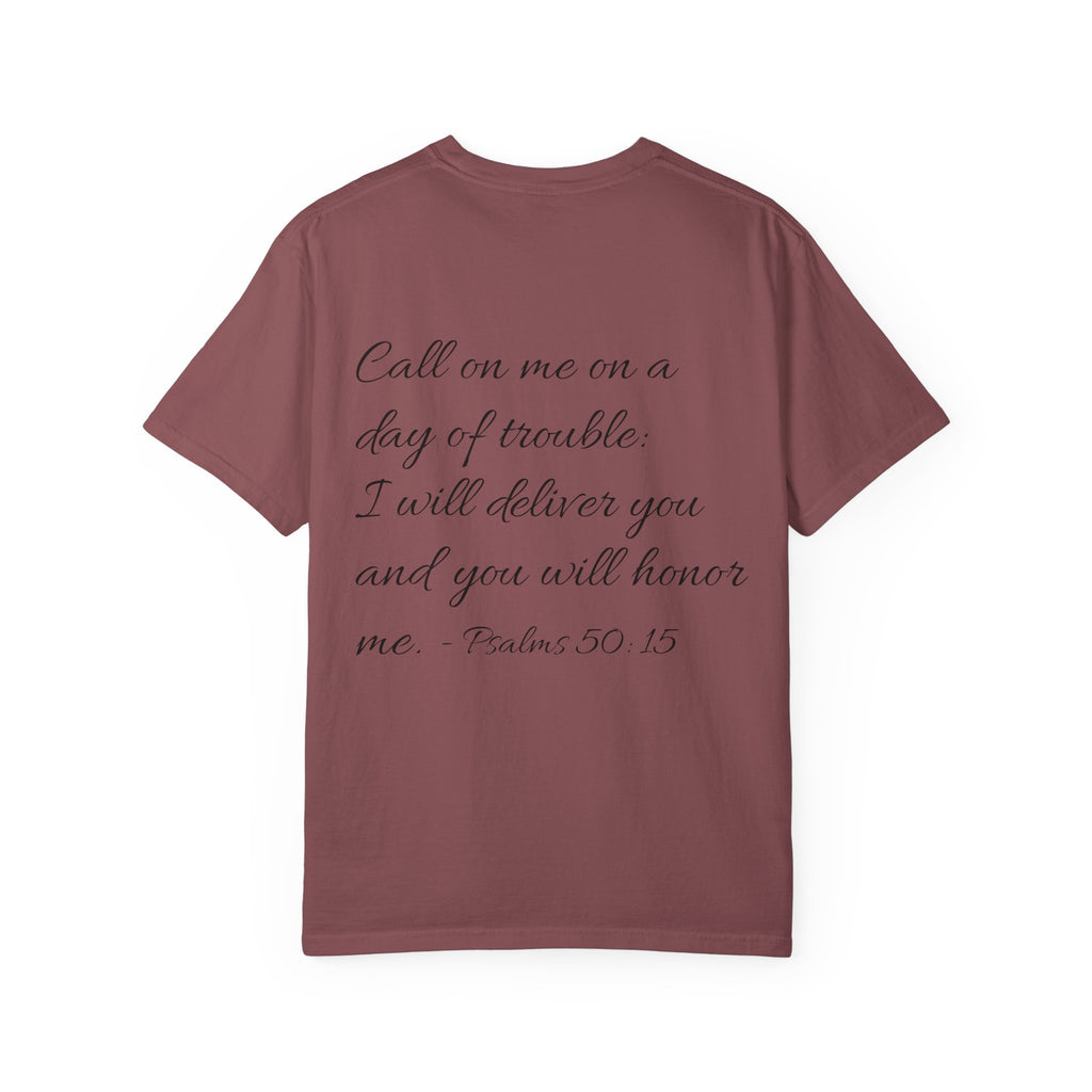 Faith-Inspired Unisex T-Shirt, Inspirational Christian Tee, Gift for Believers, Biblical Verse Shirt, Casual Everyday Wear