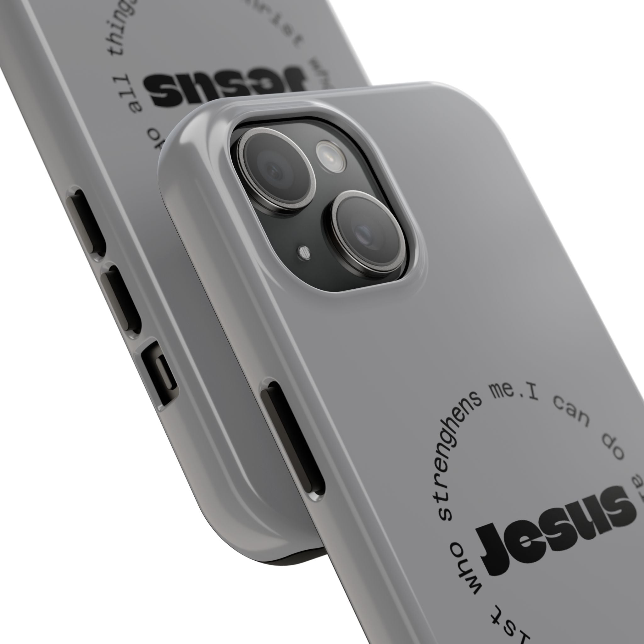 Inspirational Phone Case - Tough Jesus Design, Motivational Gift, Christian Accessories, Bible Verse Phone Cover, Faith-Based Phone [...]