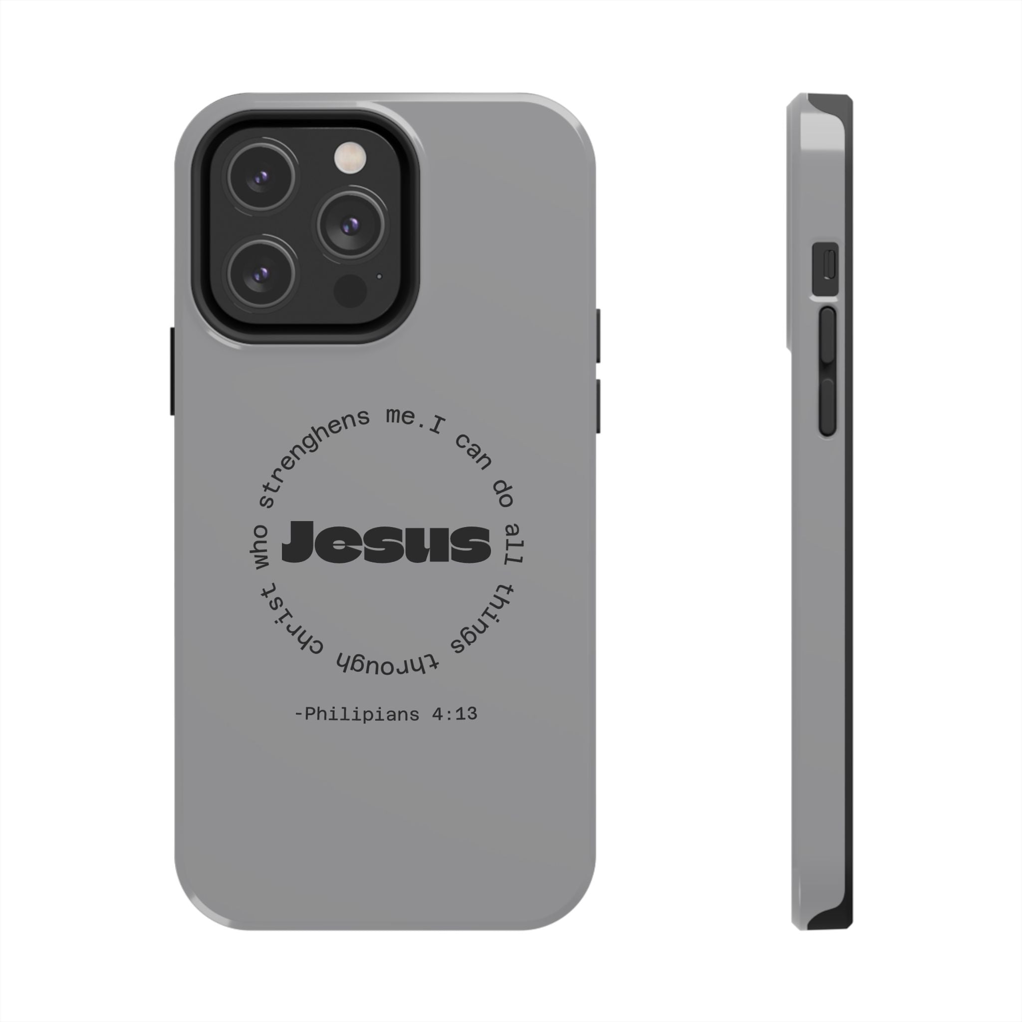 Inspirational Phone Case - Tough Jesus Design, Motivational Gift, Christian Accessories, Bible Verse Phone Cover, Faith-Based Phone [...]