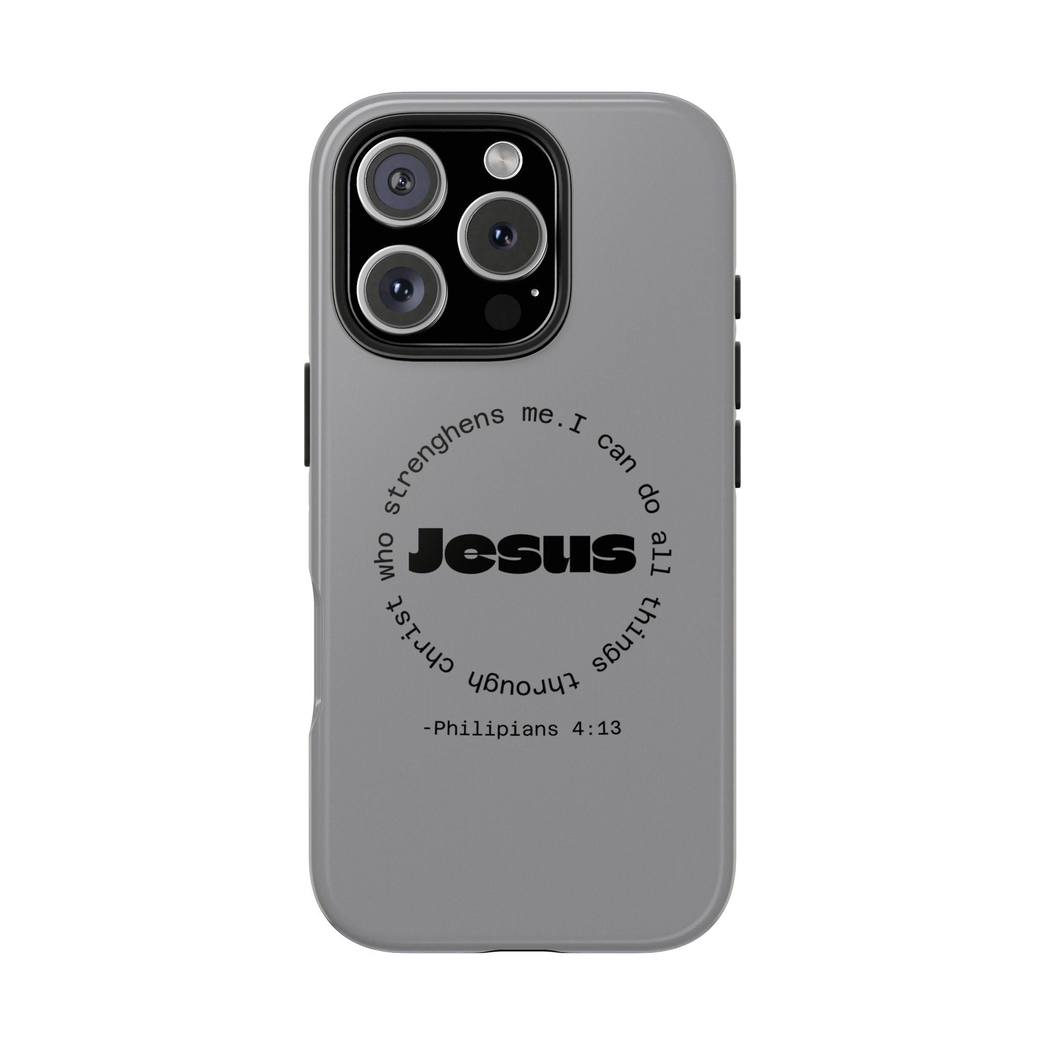 Inspirational Phone Case - Tough Jesus Design, Motivational Gift, Christian Accessories, Bible Verse Phone Cover, Faith-Based Phone [...]