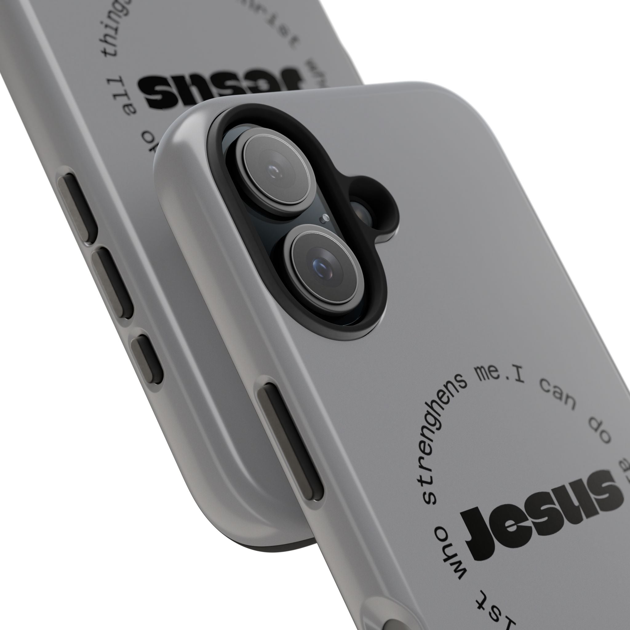 Inspirational Phone Case - Tough Jesus Design, Motivational Gift, Christian Accessories, Bible Verse Phone Cover, Faith-Based Phone [...]
