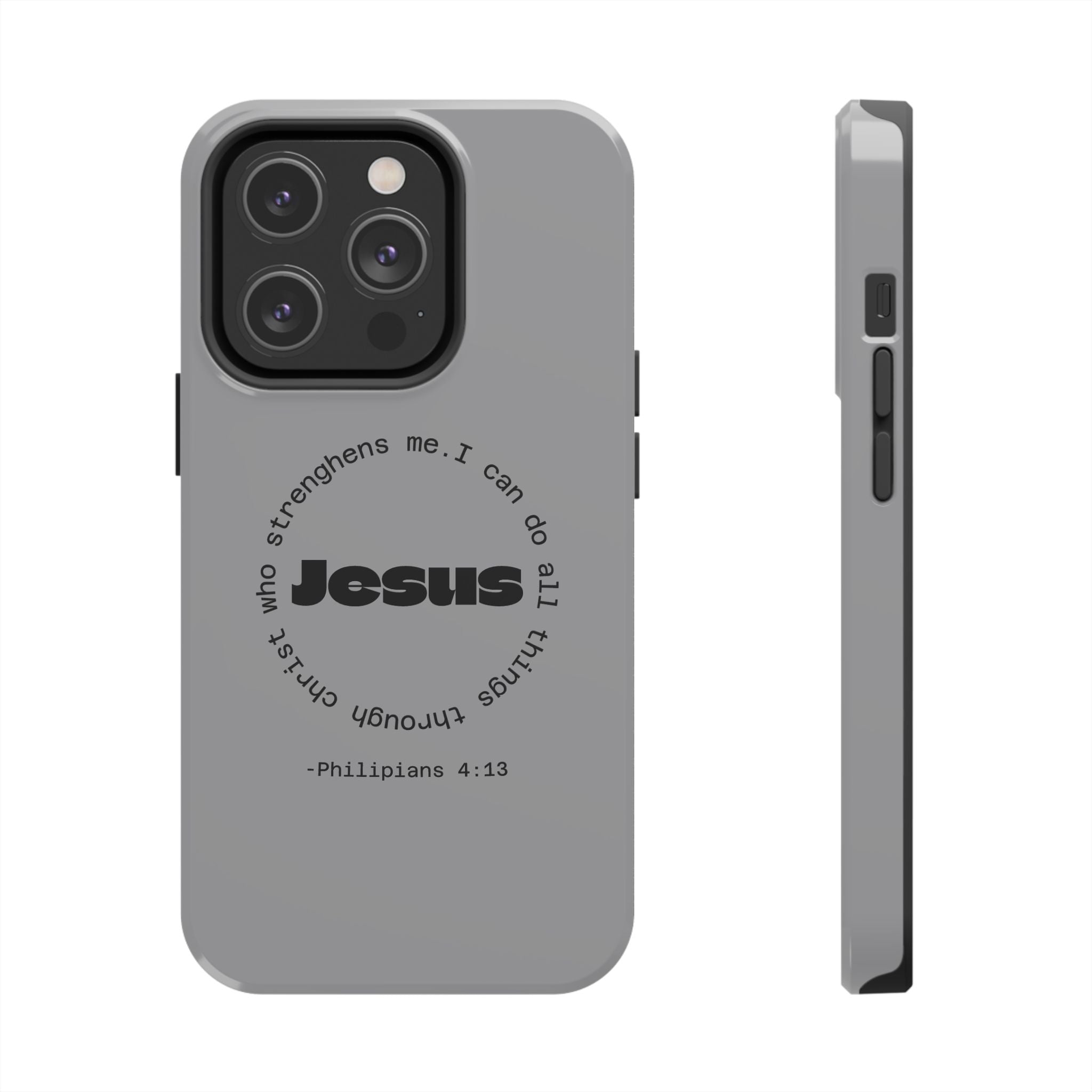 Inspirational Phone Case - Tough Jesus Design, Motivational Gift, Christian Accessories, Bible Verse Phone Cover, Faith-Based Phone [...]