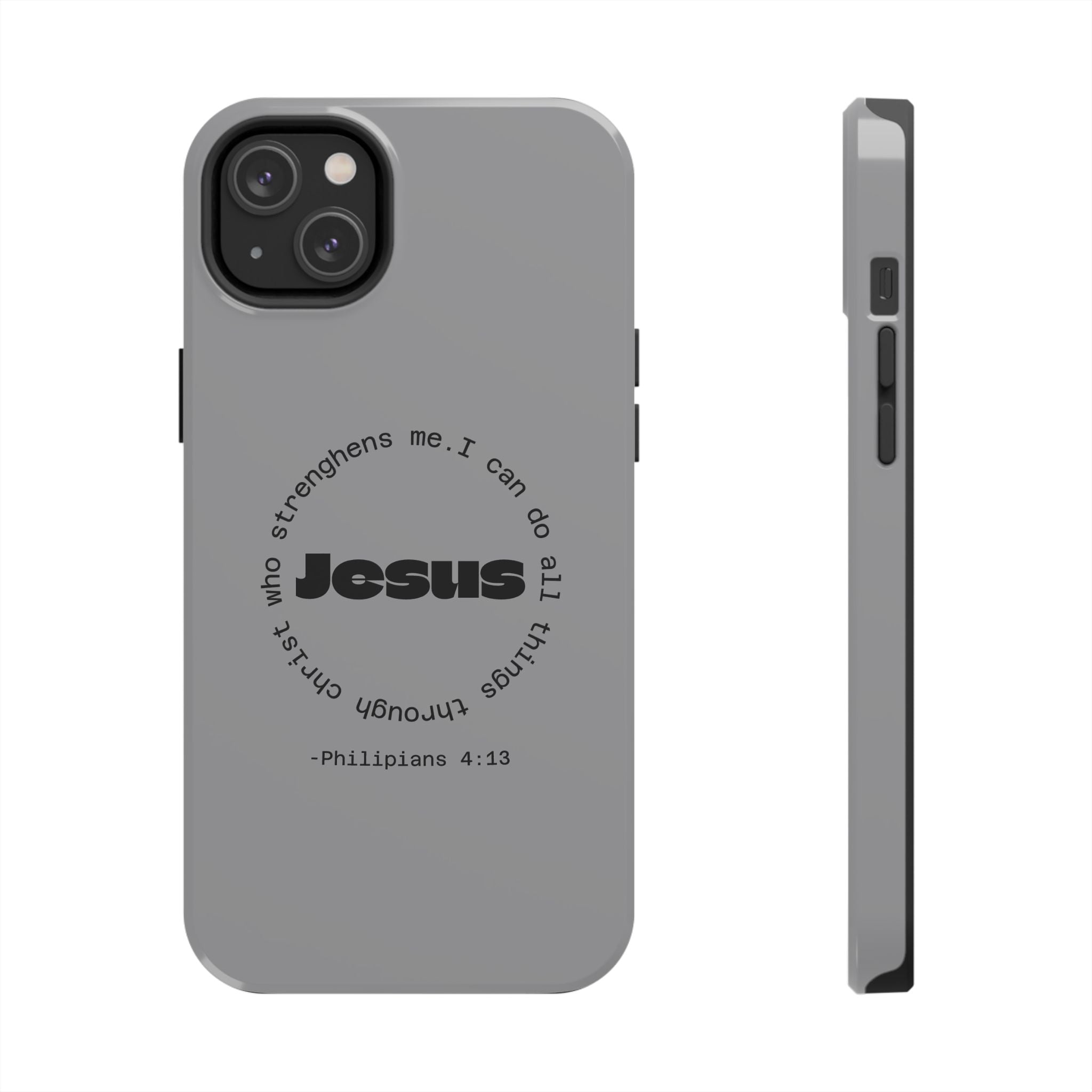 Inspirational Phone Case - Tough Jesus Design, Motivational Gift, Christian Accessories, Bible Verse Phone Cover, Faith-Based Phone [...]