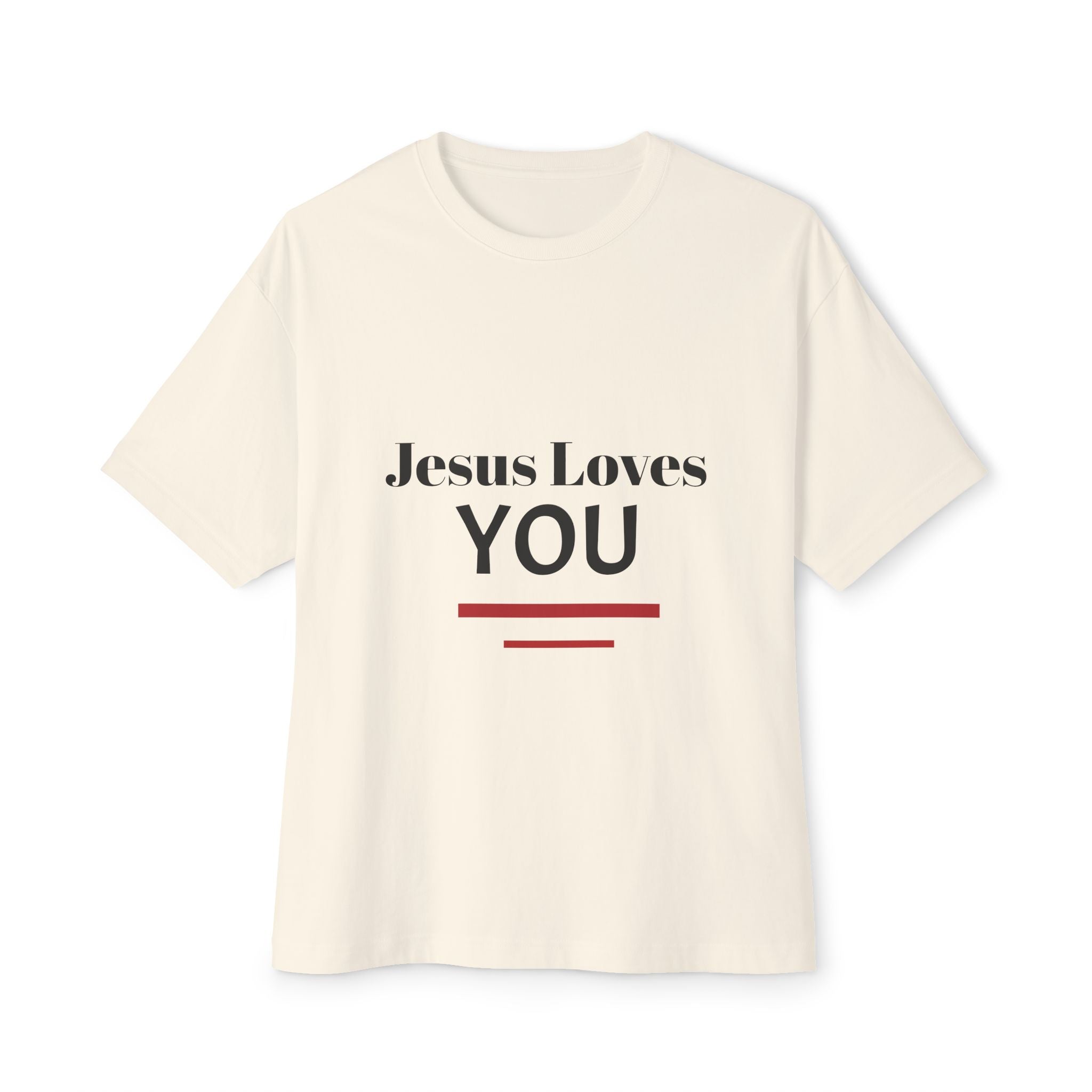 Unisex Oversized Boxy Tee