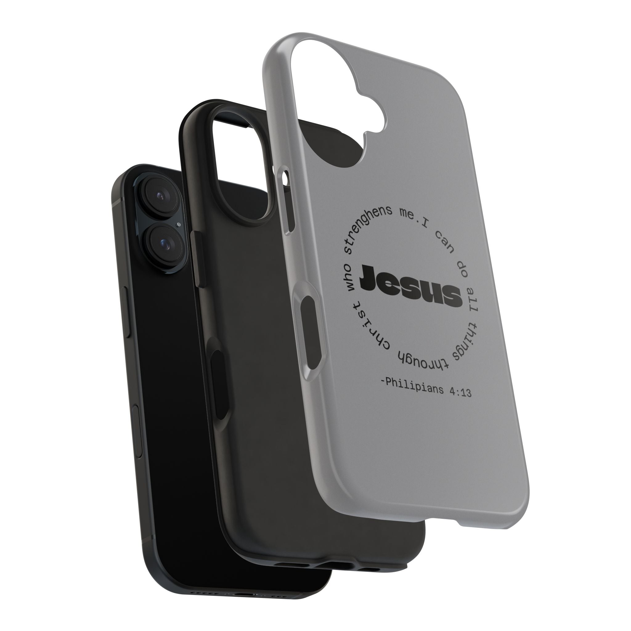 Inspirational Phone Case - Tough Jesus Design, Motivational Gift, Christian Accessories, Bible Verse Phone Cover, Faith-Based Phone [...]