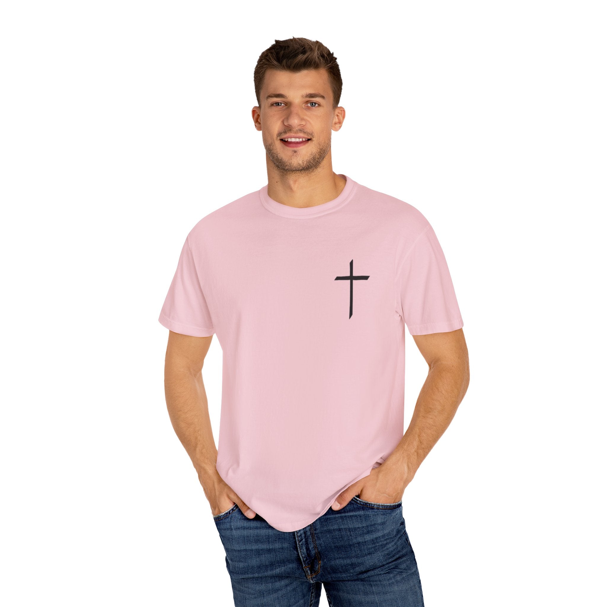 Faith-Inspired Unisex T-Shirt, Inspirational Christian Tee, Gift for Believers, Biblical Verse Shirt, Casual Everyday Wear