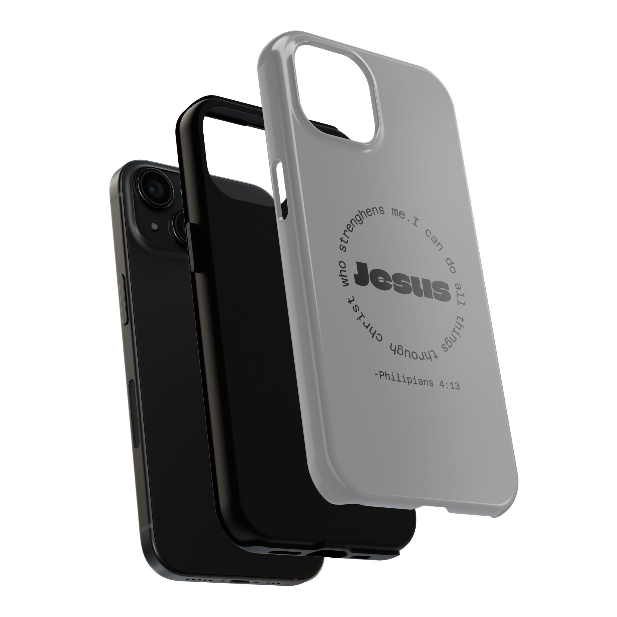 Inspirational Phone Case - Tough Jesus Design, Motivational Gift, Christian Accessories, Bible Verse Phone Cover, Faith-Based Phone [...]