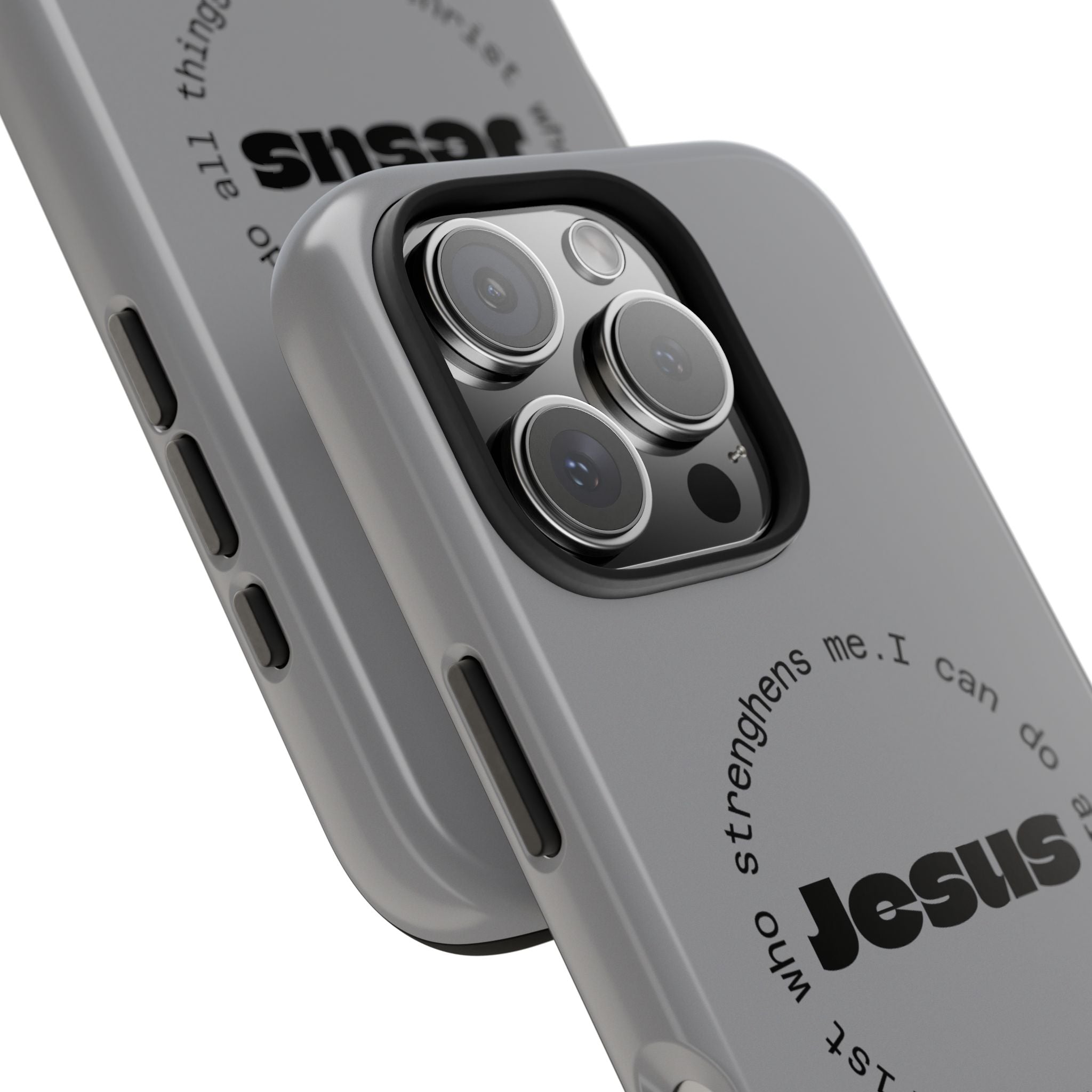 Inspirational Phone Case - Tough Jesus Design, Motivational Gift, Christian Accessories, Bible Verse Phone Cover, Faith-Based Phone [...]