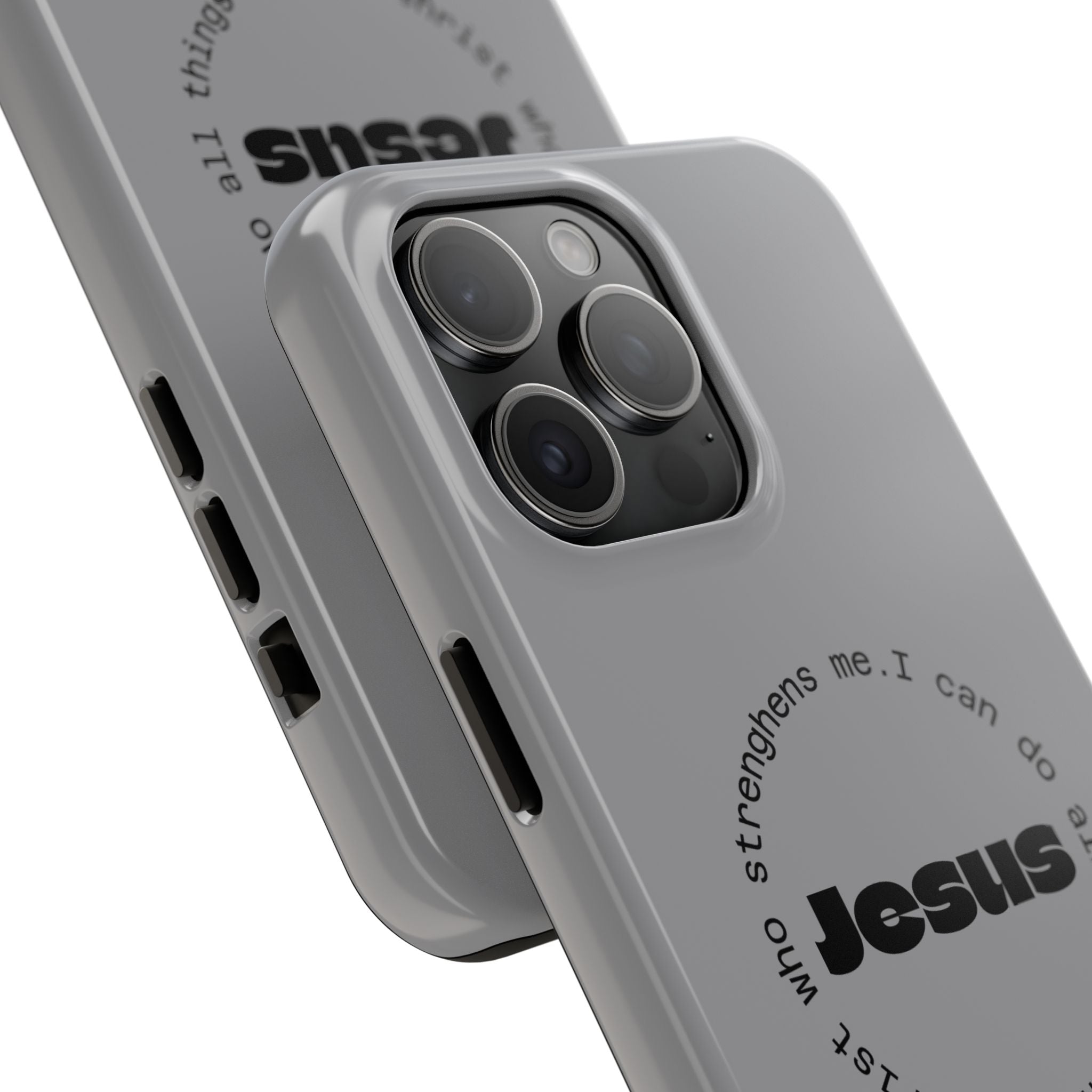 Inspirational Phone Case - Tough Jesus Design, Motivational Gift, Christian Accessories, Bible Verse Phone Cover, Faith-Based Phone [...]