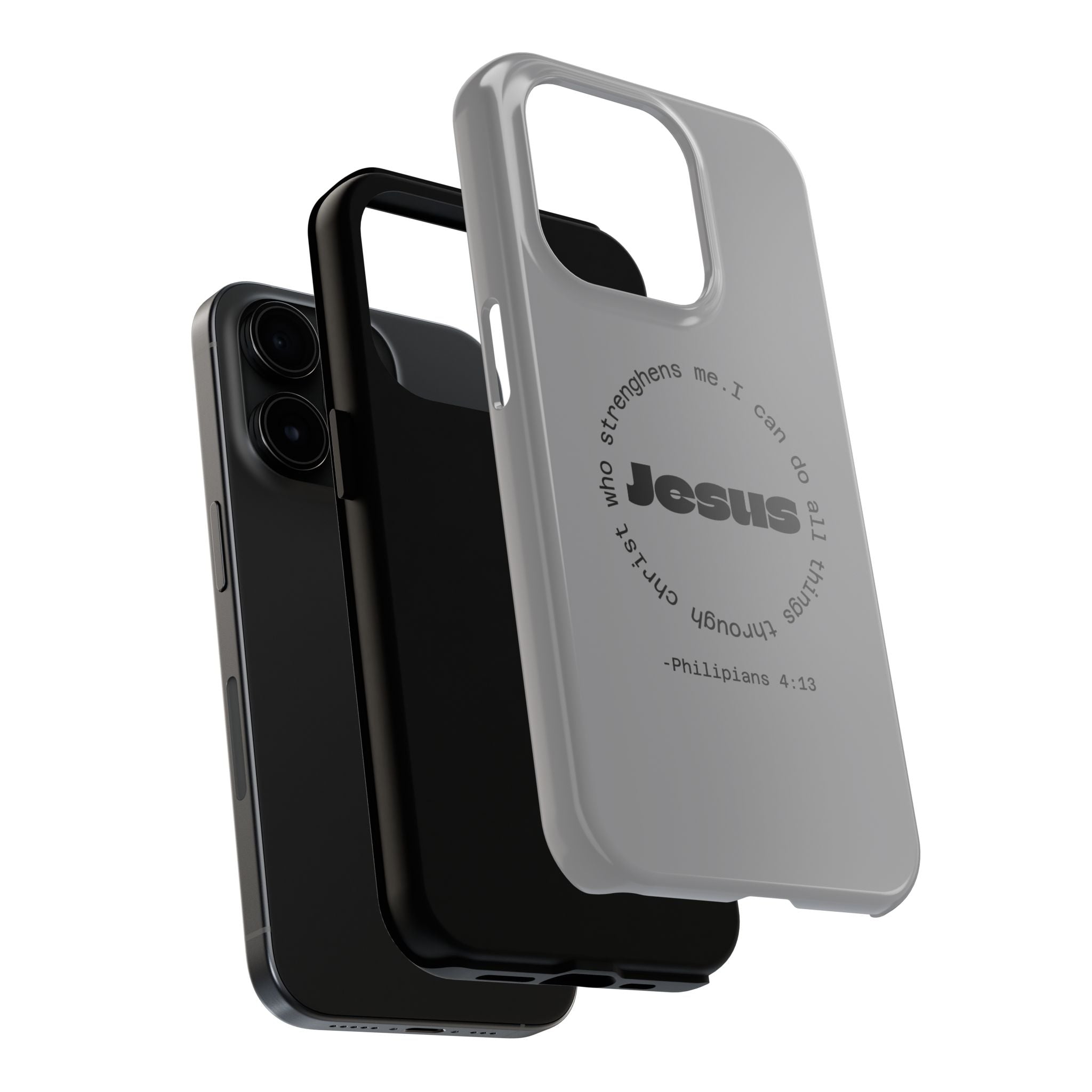 Inspirational Phone Case - Tough Jesus Design, Motivational Gift, Christian Accessories, Bible Verse Phone Cover, Faith-Based Phone [...]