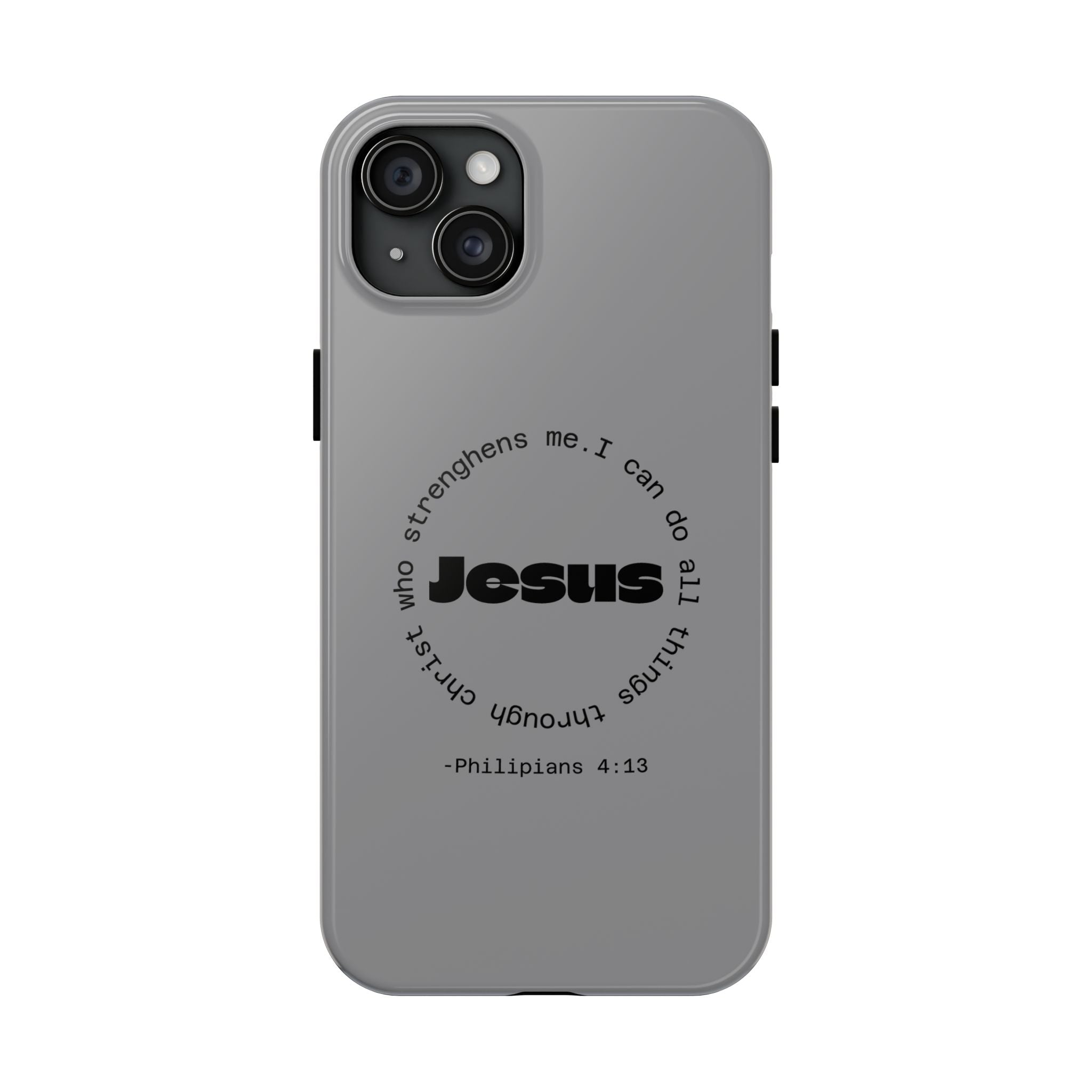 Inspirational Phone Case - Tough Jesus Design, Motivational Gift, Christian Accessories, Bible Verse Phone Cover, Faith-Based Phone [...]