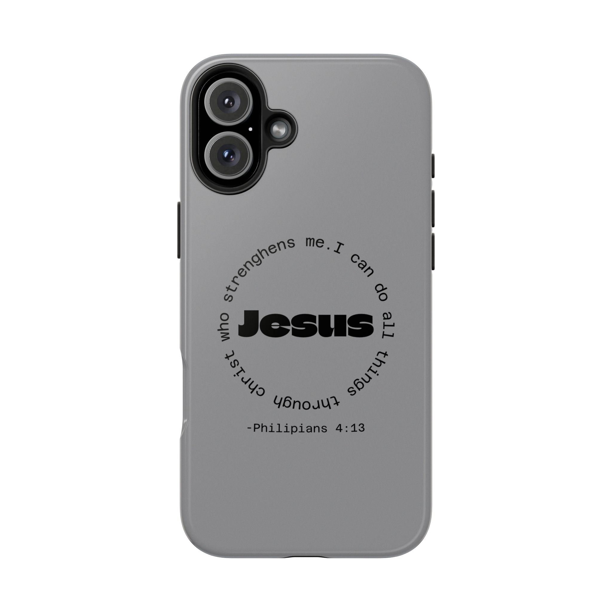 Inspirational Phone Case - Tough Jesus Design, Motivational Gift, Christian Accessories, Bible Verse Phone Cover, Faith-Based Phone [...]