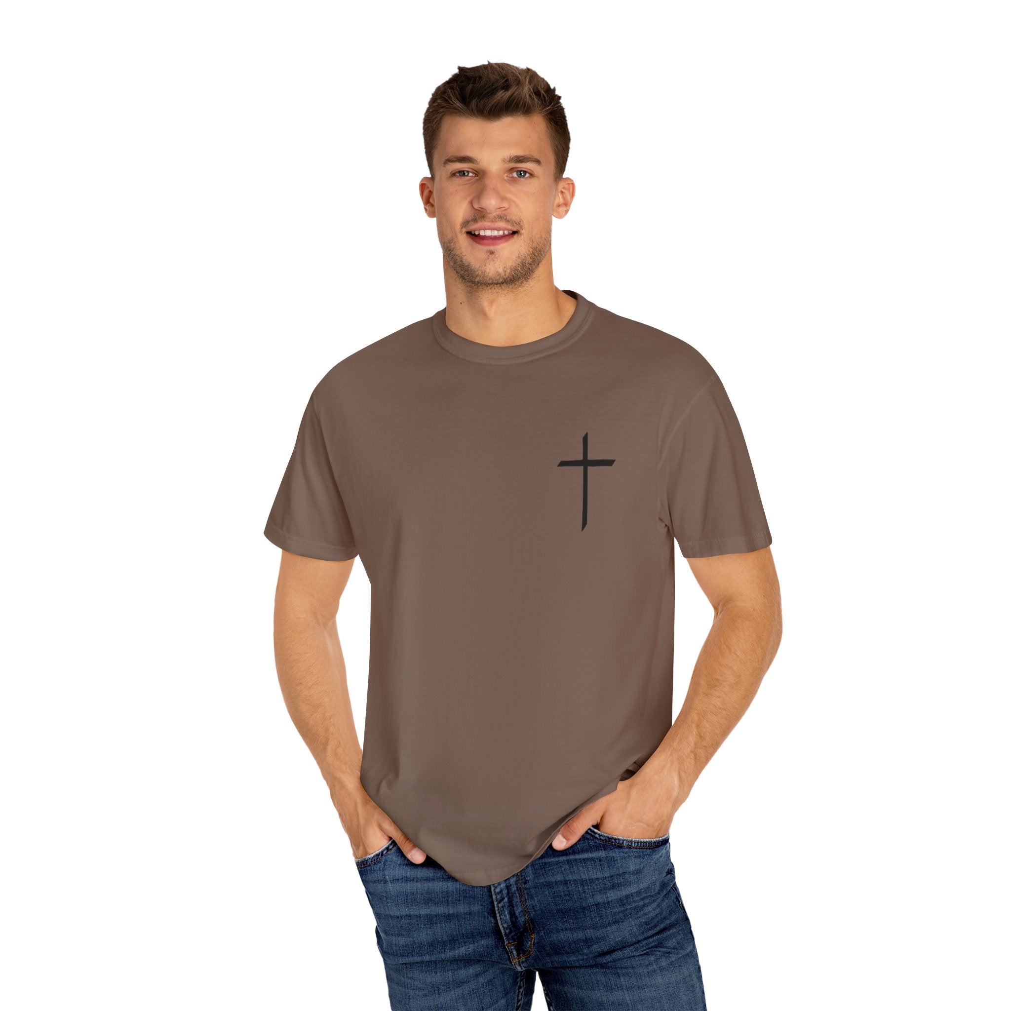 Faith-Inspired Unisex T-Shirt, Inspirational Christian Tee, Gift for Believers, Biblical Verse Shirt, Casual Everyday Wear